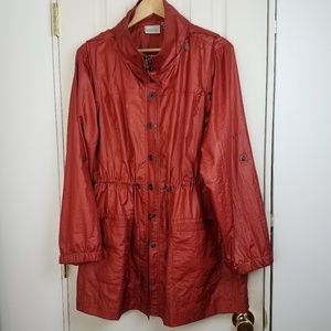 Zenergy by Chicos 100% Nylon Jacket Parka size 3